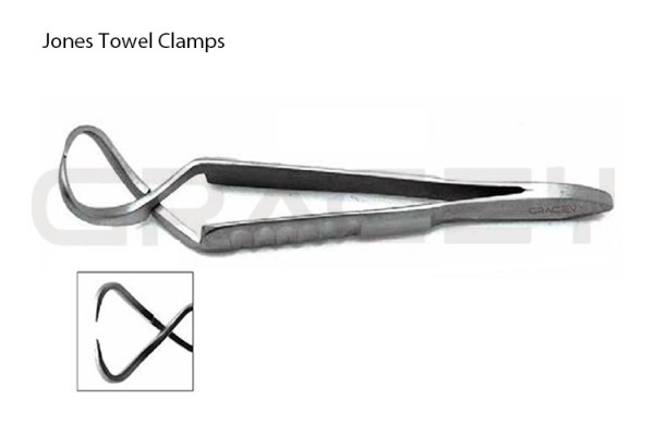 Jones Towel Clamps 