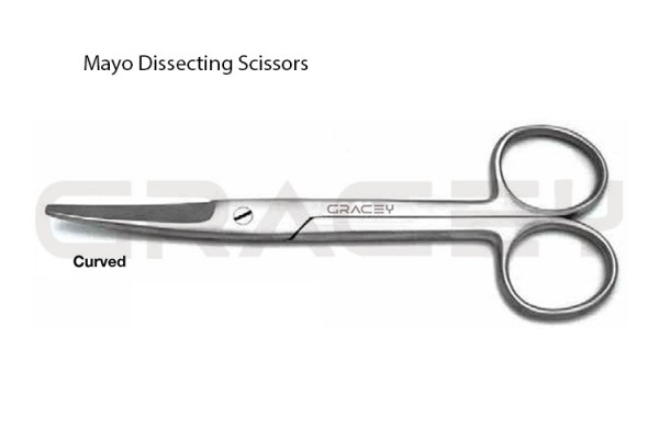 Mayo Dissecting Scissors Curved