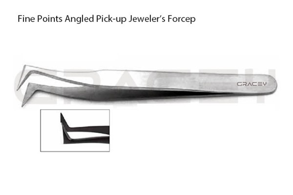 Jewelers Tweezers Fine Points #5