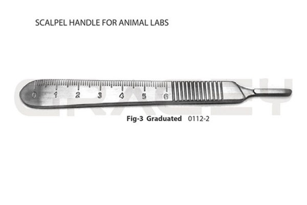 Veterinary Scalpels Graduated 