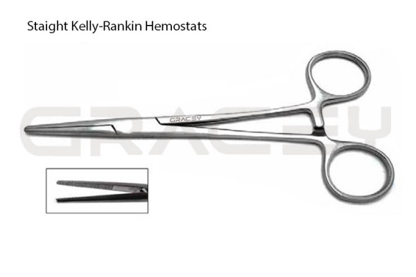 Vet Kelly Rankin Forceps Straight